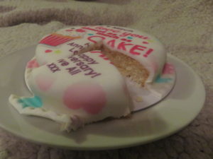 Bakerdays Letterbox Cake