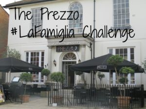 The Prezzo #LaFamiglia Challenge