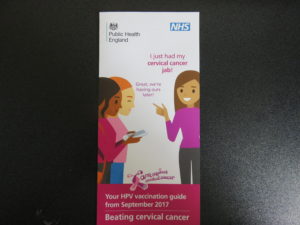 the importance of the hpv vaccine - leaflet