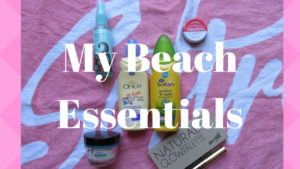 My beach essentials