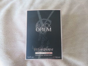 Black Opium perfume in box for cyber Monday