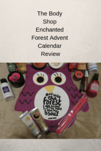 products in the body shop beauty advent calendar