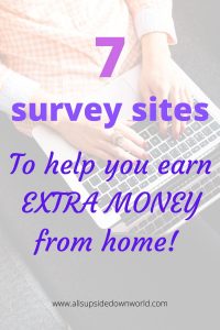 7 survey sites to help you earn extra money from home title page