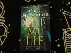 let me lie book by clare mackintosh part of my goals for 2019