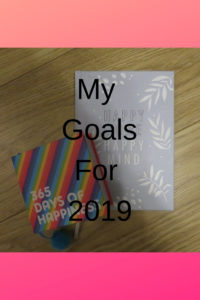gratitude journals as part of my goals for 2019