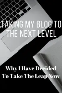 Taking my blog to the next level