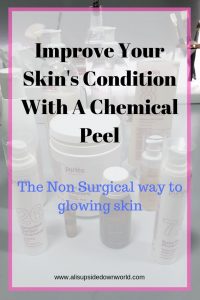 improve your skin's condition with a chemical peel