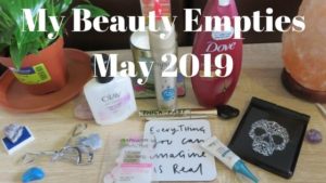 beauty empties used during may
