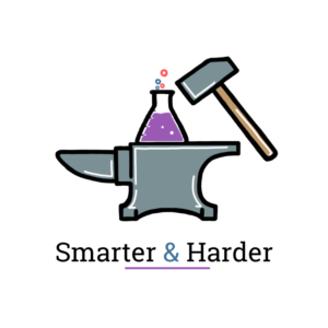 Smarter and Harder blog logo for August post