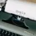 typewriter with word goals on paper