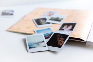 creating a photo album for Mother's Day